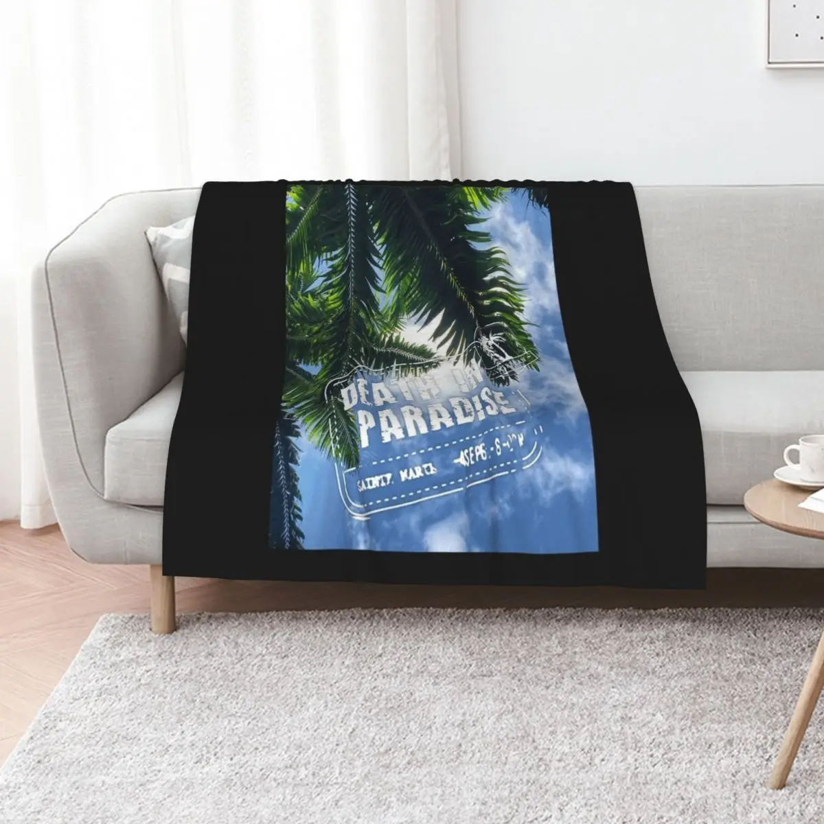 BBC Death in Paradise Throw Blanket Flannel Luxury Thicken Giant Sofa Beautifuls for babies Comforter Blankets