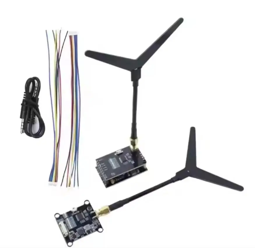 FPV 1.2GHz 1.2G 1W Transmitter VTX & Receiver VRX TX Video Transmitter Transmitting Module For RC FPV Long Range Racing Drone