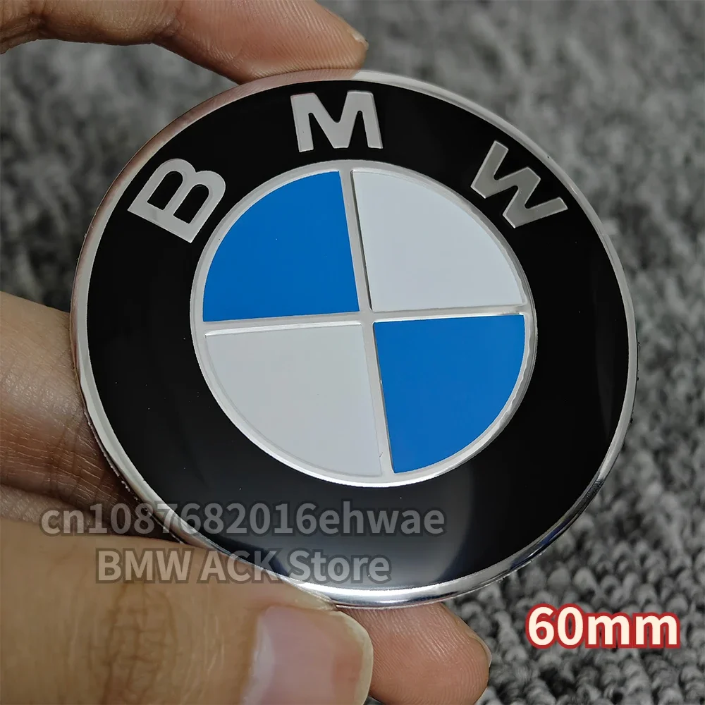 56mm 60mm 65mm 70mm Suitable for BMW Car Wheel Hub Center Cap Aluminum Sticker F30 E46 E39 F10 E87 E90 E92 E60 G20 Accessories