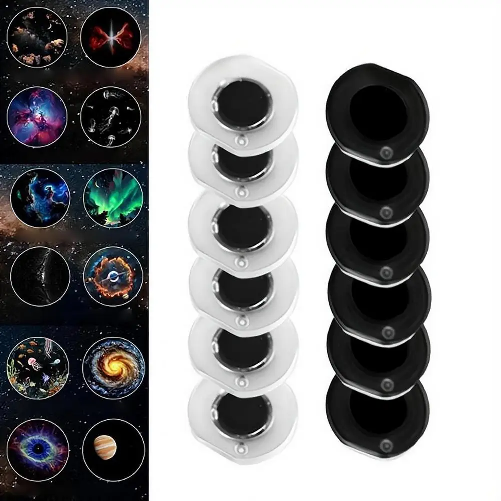 Starry Sky Projector Discs Replacement Wide Angle Nebula Simulation Films High Transmittance Kids Night Light Slides