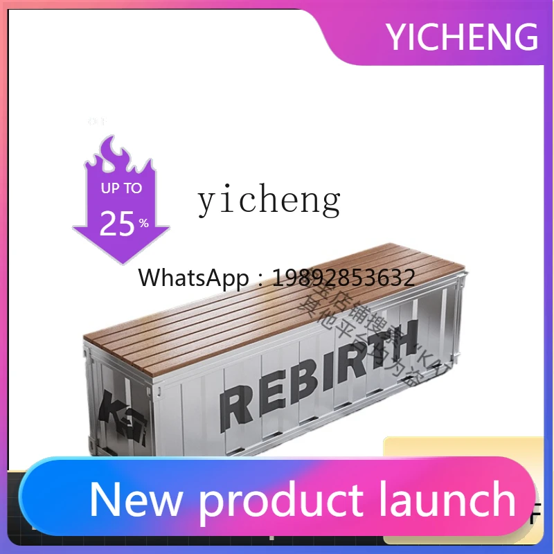 

LYY outdoor industrial wind bench shoe changing stool Internet celebrity waiting chair bench bench rest stool