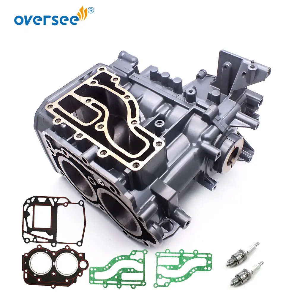 6B4-15100 Carter Assy Voor Yamaha Buitenboordmotor 2T 9.9HP 15HP Nieuw Model 15D 9.9D Enduro Serie 6B4-15100-00-1S