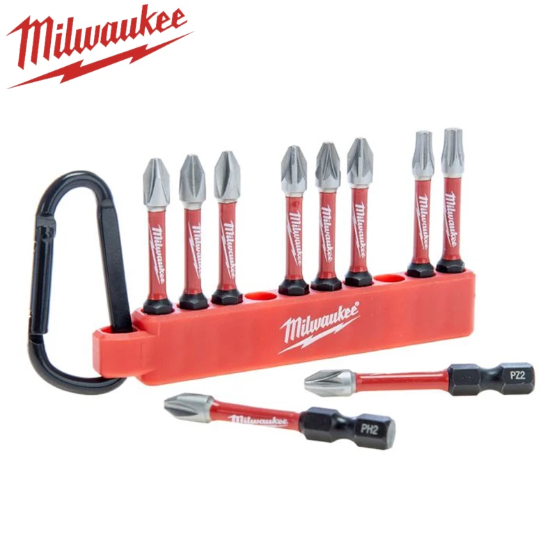 Milwaukee 4932492939 Shock Wave Impact Screwdriver Head Lock Set, 10 Piece Set, Screwdriver Bit view 3