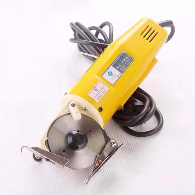 new Multifunctional Electric Scissors Shears Cloth Cutter Fabric Cutting Machine Kit Cutting Tools Blade Diameter 70MM 2400RPM