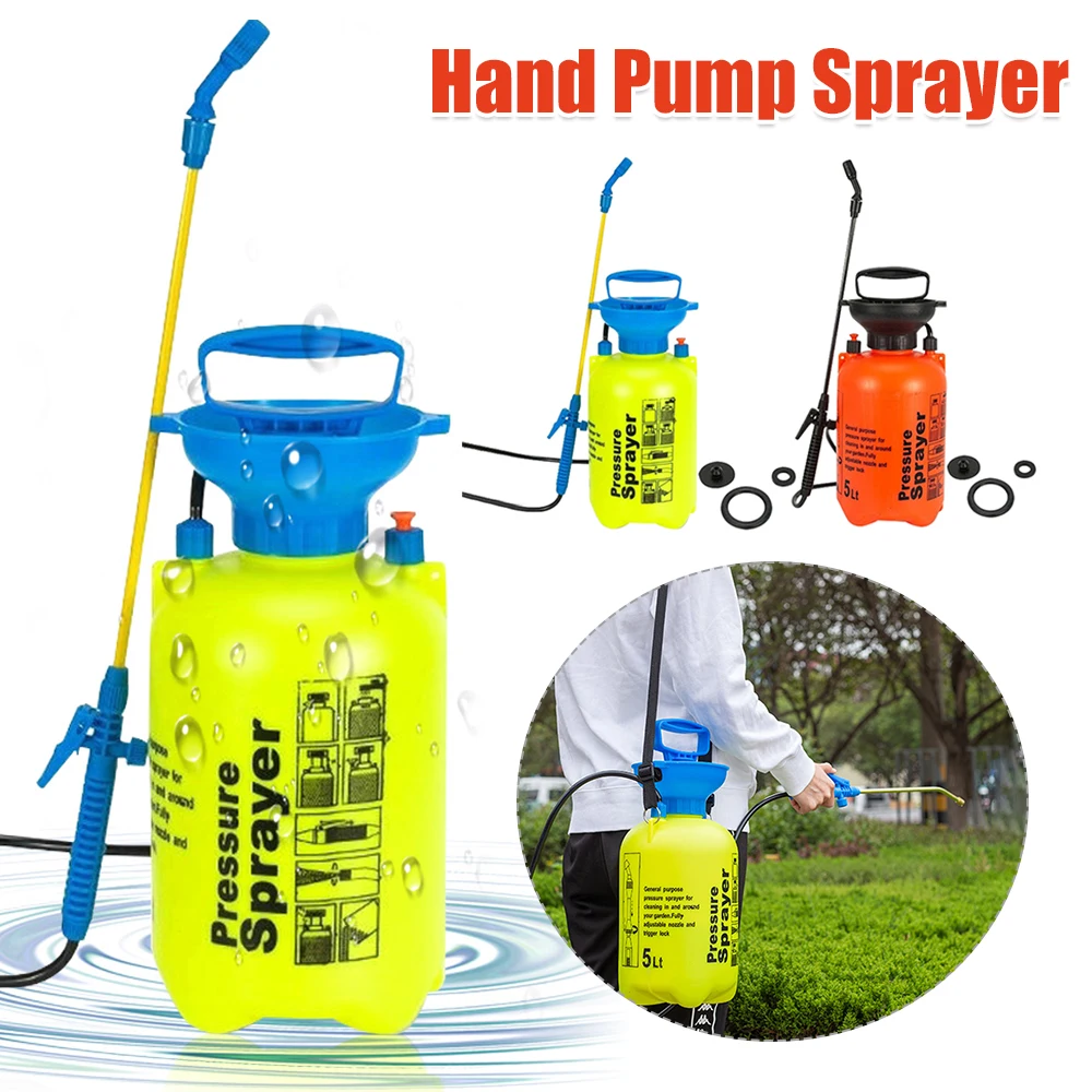 

5L Hand Pump Pressure Sprayer 2 Spray Modes Garden Water Pump Sprayer Plant Spray Bottle Lawn Agricultural Garden Tools ﻿