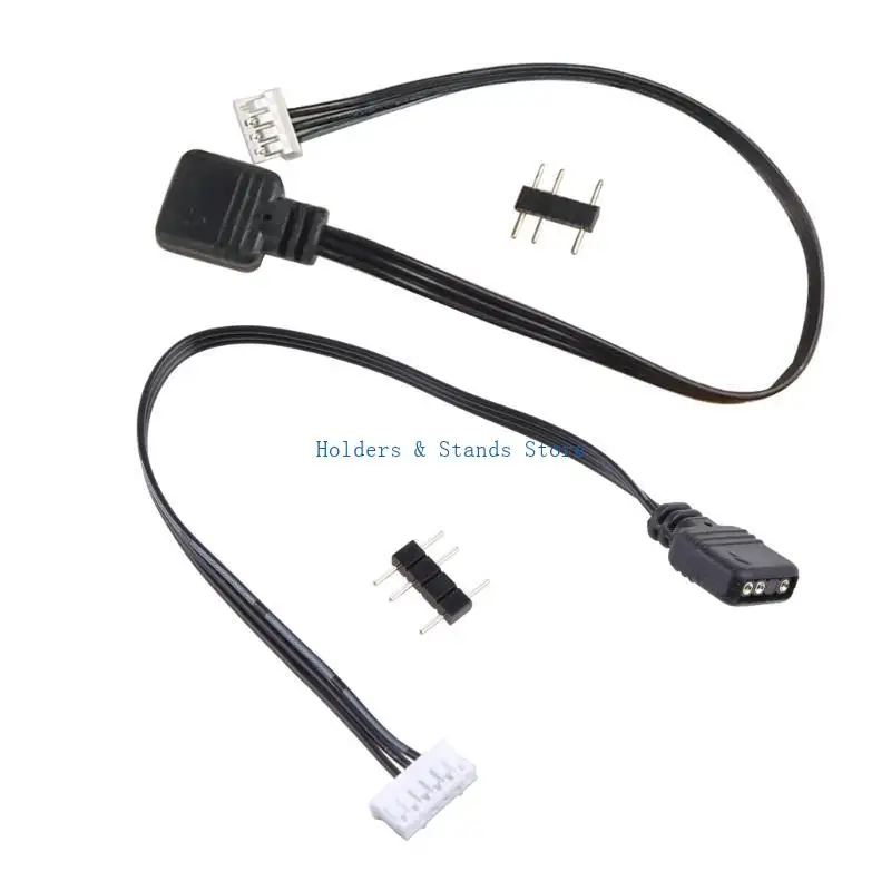 Y4ue для контроллера вентилятора Coolmoon 5 В 3 контакта до 6pin 4pin Transfer Adapter Cable 5V Argb