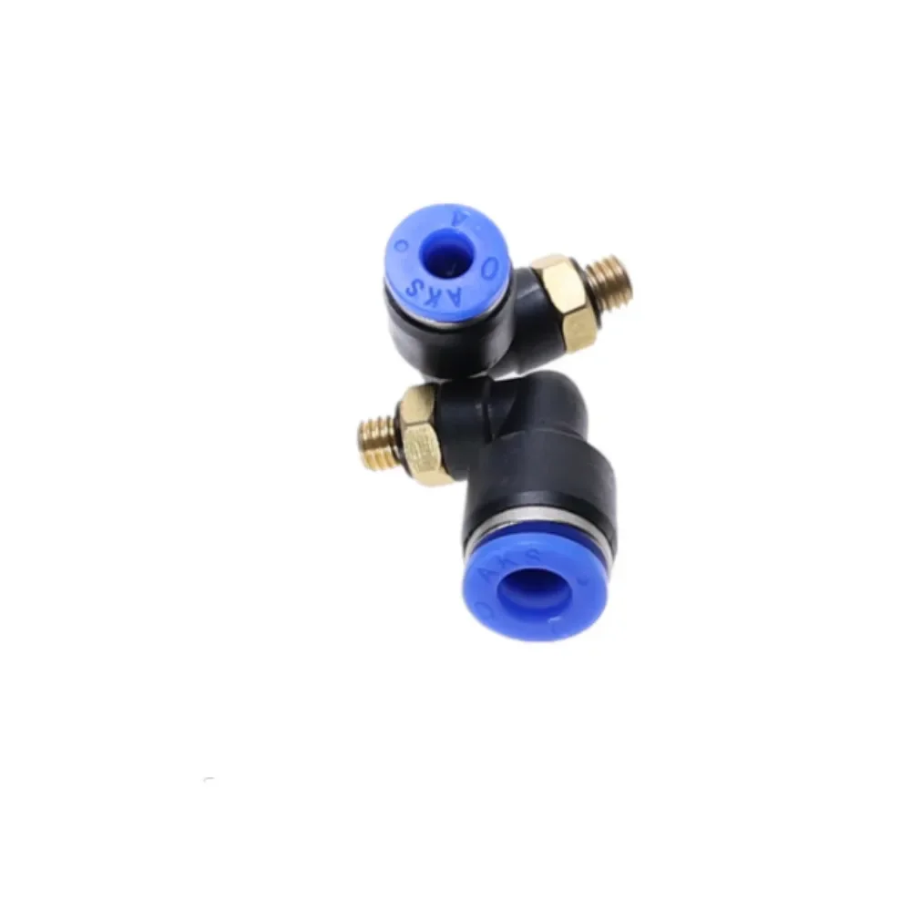 Air Pneumatic Pipe Connector 10mm 8mm 6mm 12mm OD Hose TubeM5 1/8