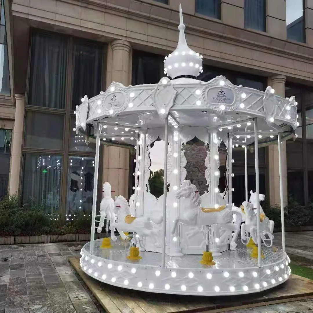 

China Factory Amusement Park Ride Carousels Merry Go Round Rental for Amusement Park Shopping Mall Center Carnival Ridespromote