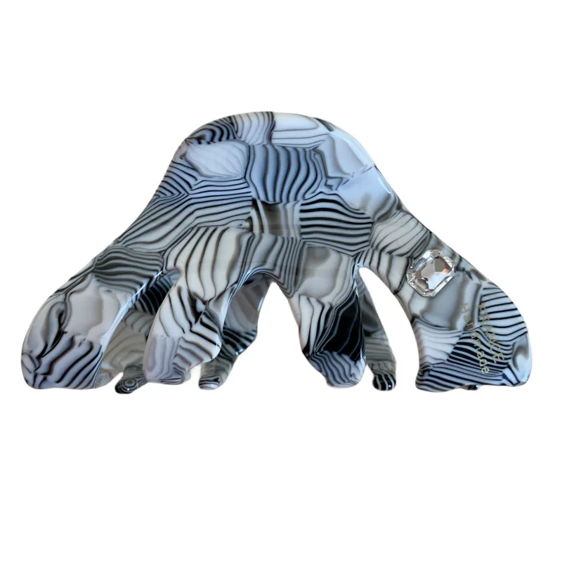 Autumn And Winter Retro Geometric Hair Clip High Quality Acetic Acid Shark Clip Hair Accessories For Woman Girls