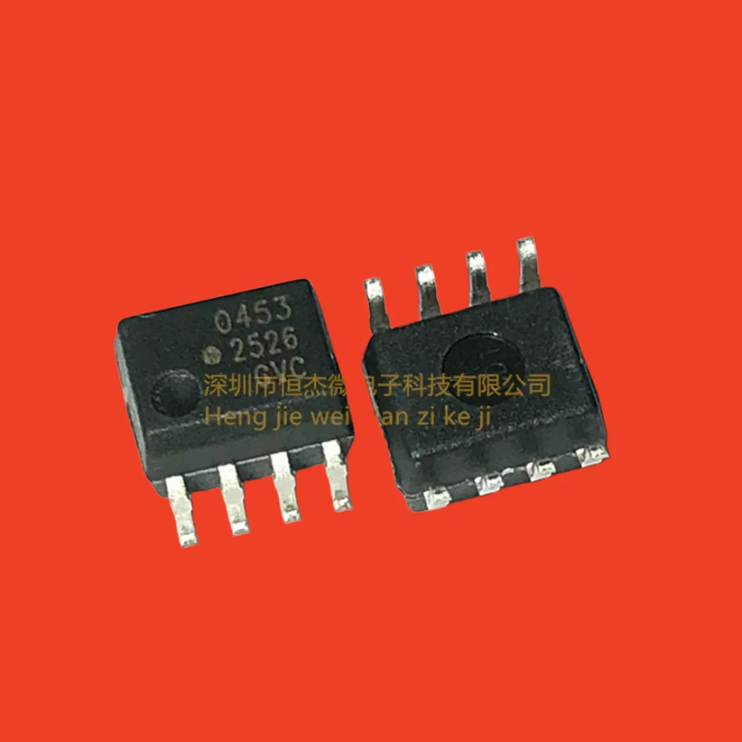 10pcs/brand new original HCPL-0453-500E SOP8 silk screen 0453 single channel high speed optocoupler chip