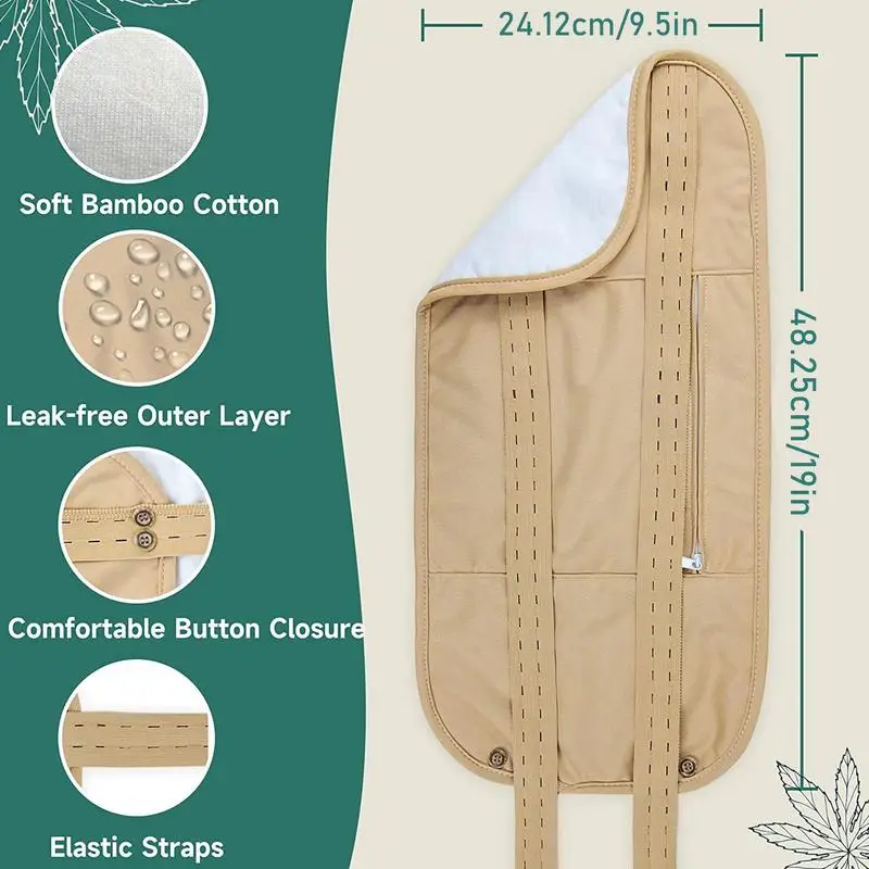 Kit de Pack d'huile de ricin, sacs de couchage réutilisables pour les Muscles du cœur et les articulations, pour améliorer la Digestion et les mouvements des organes génitaux