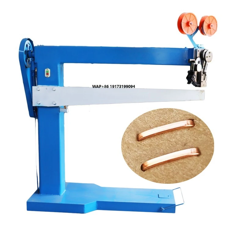 

Ручной степлер-швейная машина для картона, ножная машина для изготовления гофрокоробов