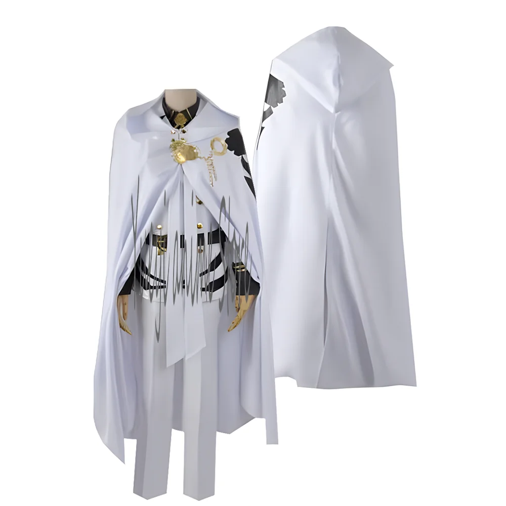 Anime Cosplay Mikaela Hyakuya Costumes Military Cloak Army Uniform Halloween Outfit Custom