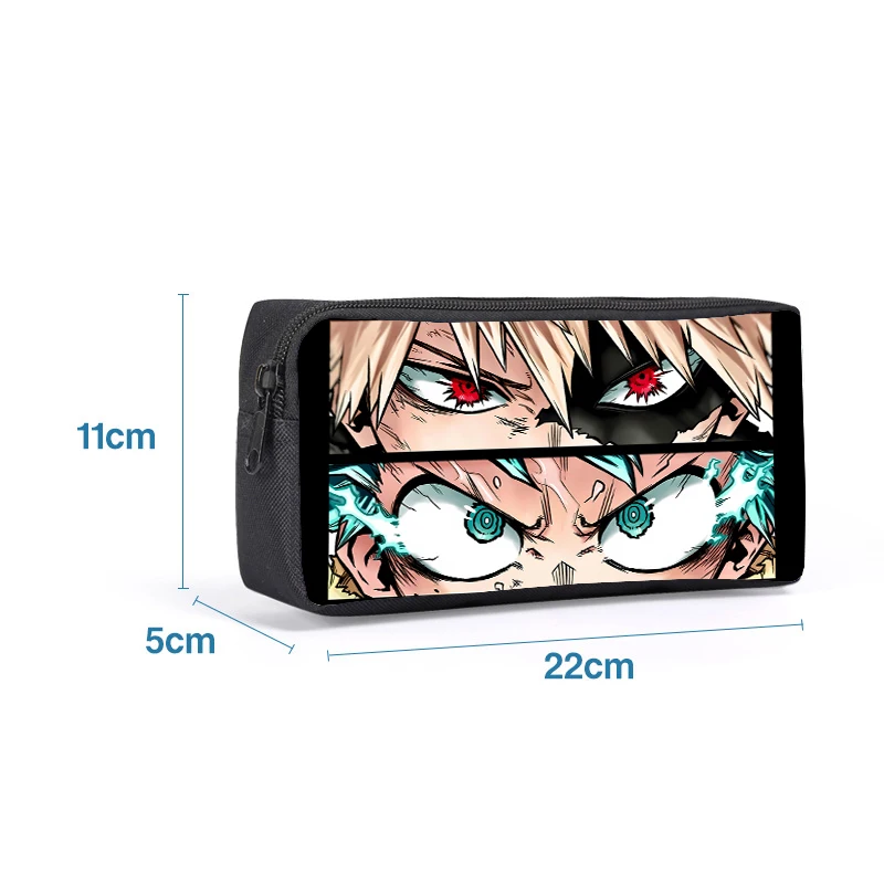 Hot Japanse Anime My Hero Academia Etui Pen Tas Grote Capaciteit Organizer Pouch Student Terug Naar School Leveranties Briefpapier
