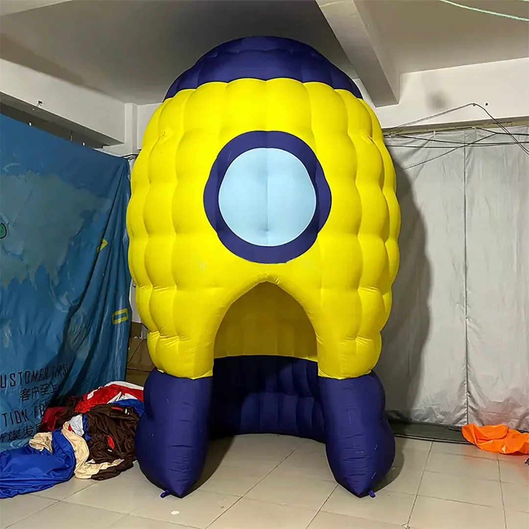 Giant Inflatable Dome House Air Blow Blimp-Shape Tent 3D Creative Outdoor Decoration Props for Event Advertising