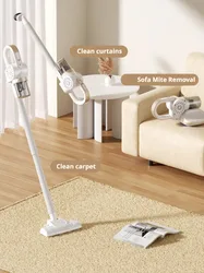 Household Handheld Wireless Multifunctional Vacuum Cleaner TYPE-C Charging High Suction UV Sterilization and Mite Removal Device
