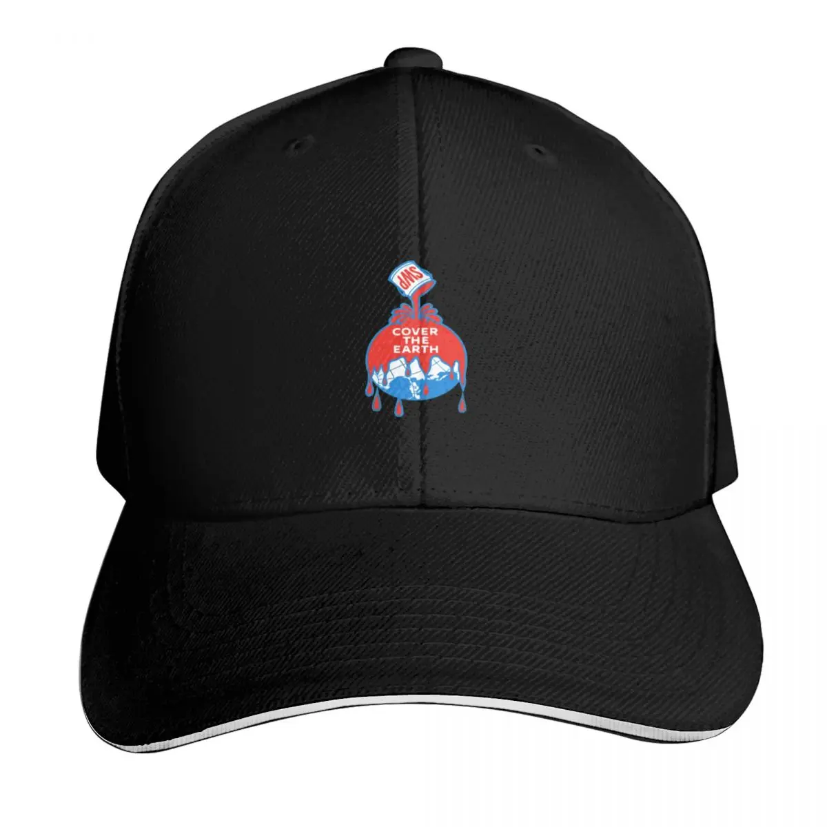 Camiseta Sherwin Williams Cover The Earth, gorra de béisbol Sherwin Williams Cover The Earth, gorras divertidas, gorra de golf, gorra de tenis para hombre y mujer