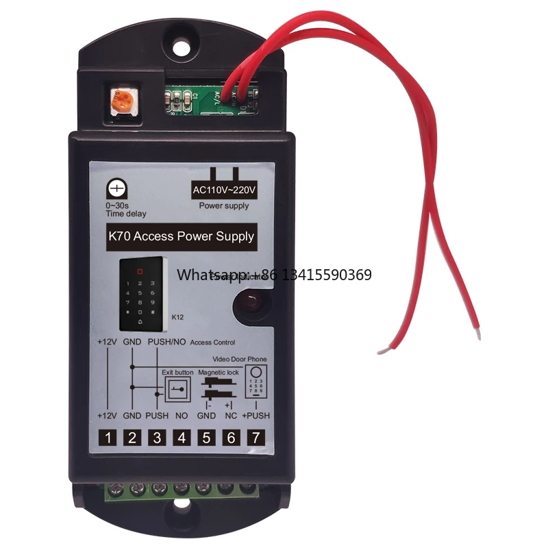 

Input AC110~240V Output 12V 3A Wide Voltage Power Supply