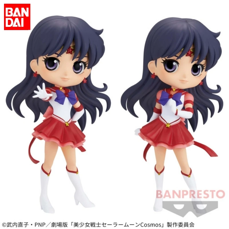 

Bandai Genuine Sailor Moon Cosmos Anime Figure ETERNAL SAILOR MARS Action Figure Toys For Kids Gift Collectible Model Ornaments