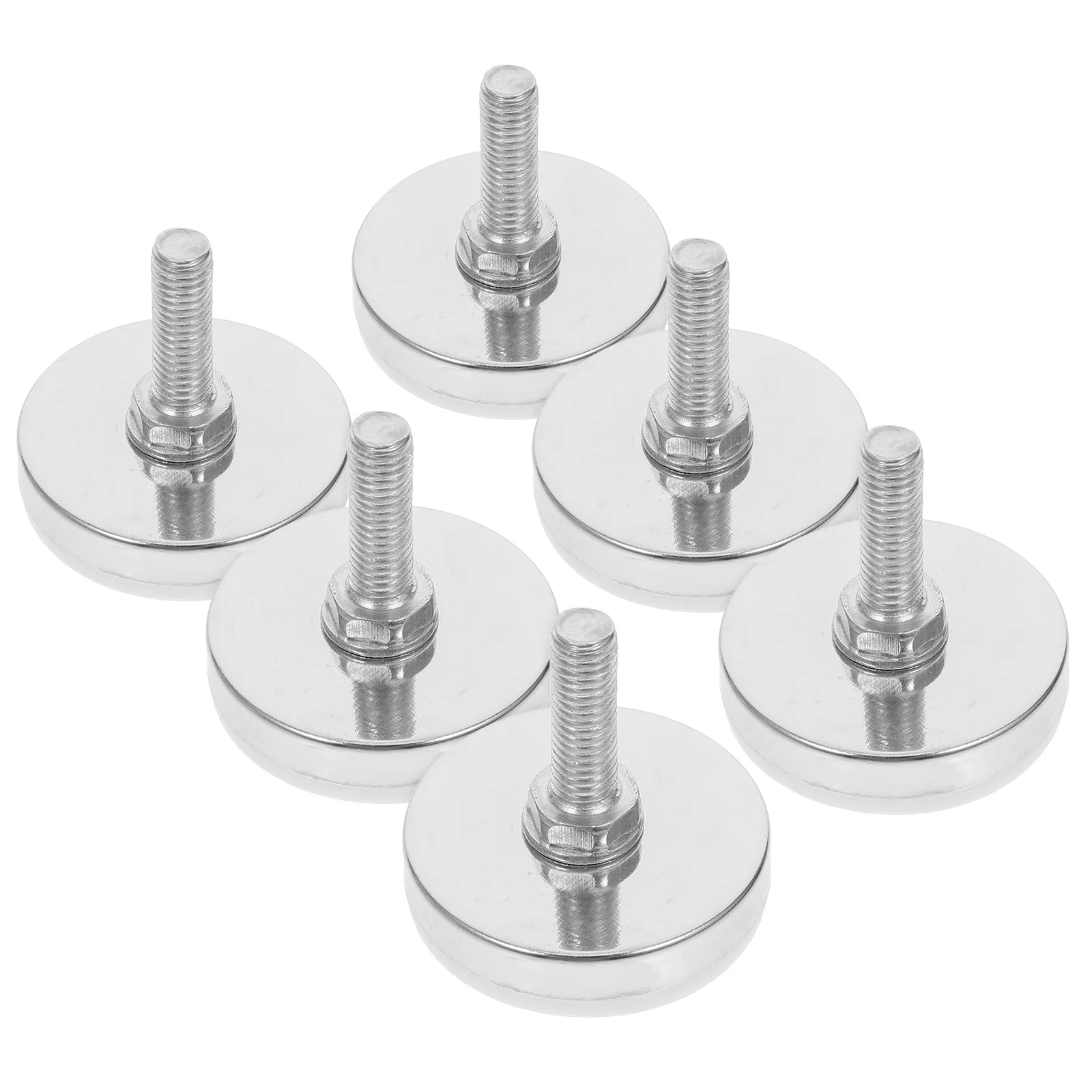 

6Pcs Adjustable Furniture Leveling Feet Heavy Duty Screw-in Table Chair Cabinet Leg Levelers Furniture Risers Floor Protector