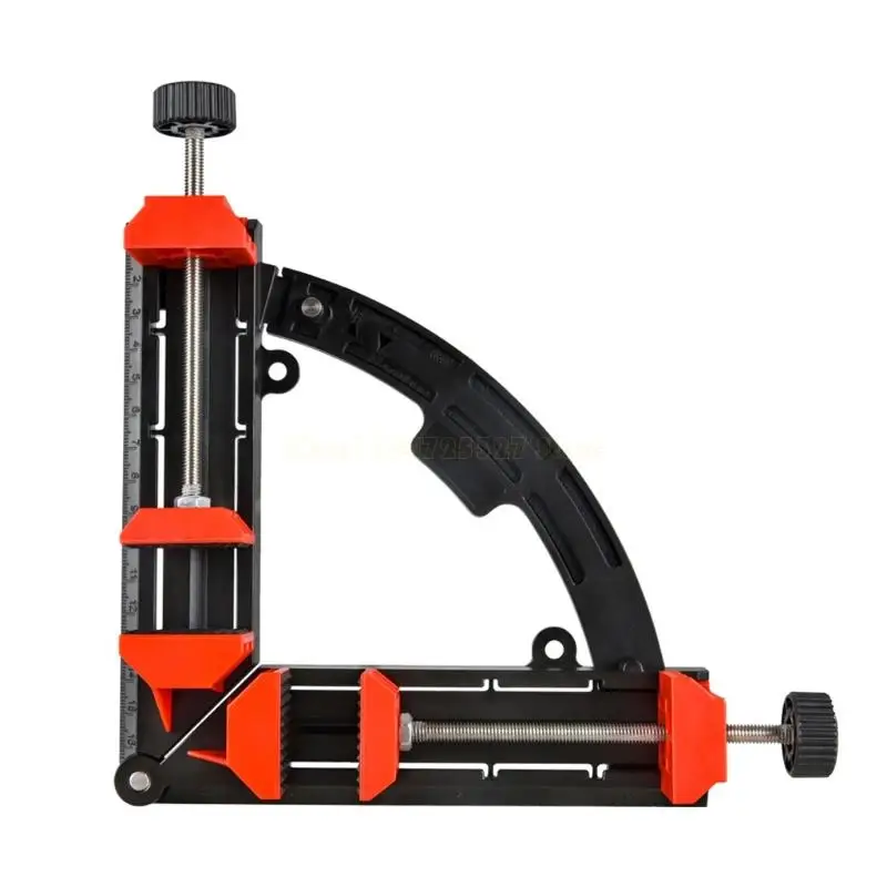 

Dual-Scale Picture Frame Carpentry Clamps Plastic Corner Wooden Clamp Adjustable