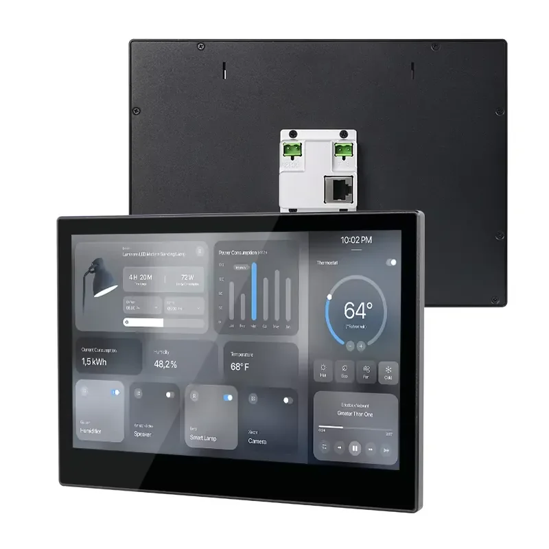 

Home Assistant 10.1 Inch Digital Signage Business Android Tablet PC POE RS485 Smart Home Office Control Display