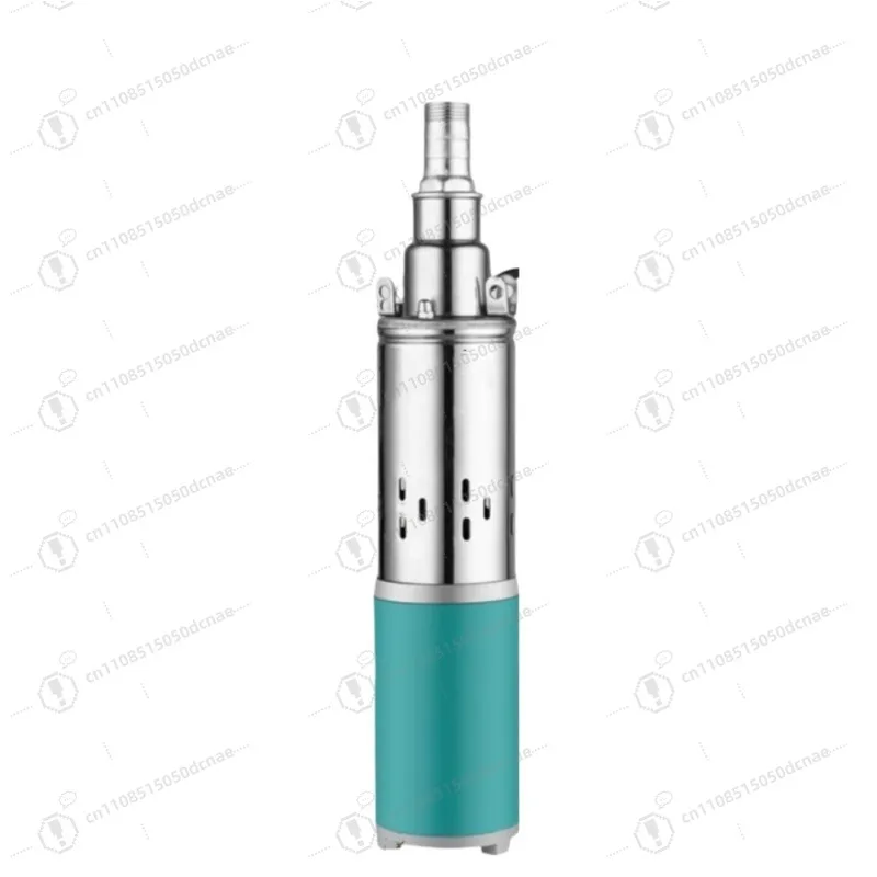 Household agricultural irrigation and drainage 48v solar high lift 12v submersible pump DC brushless 24/36v screw pump