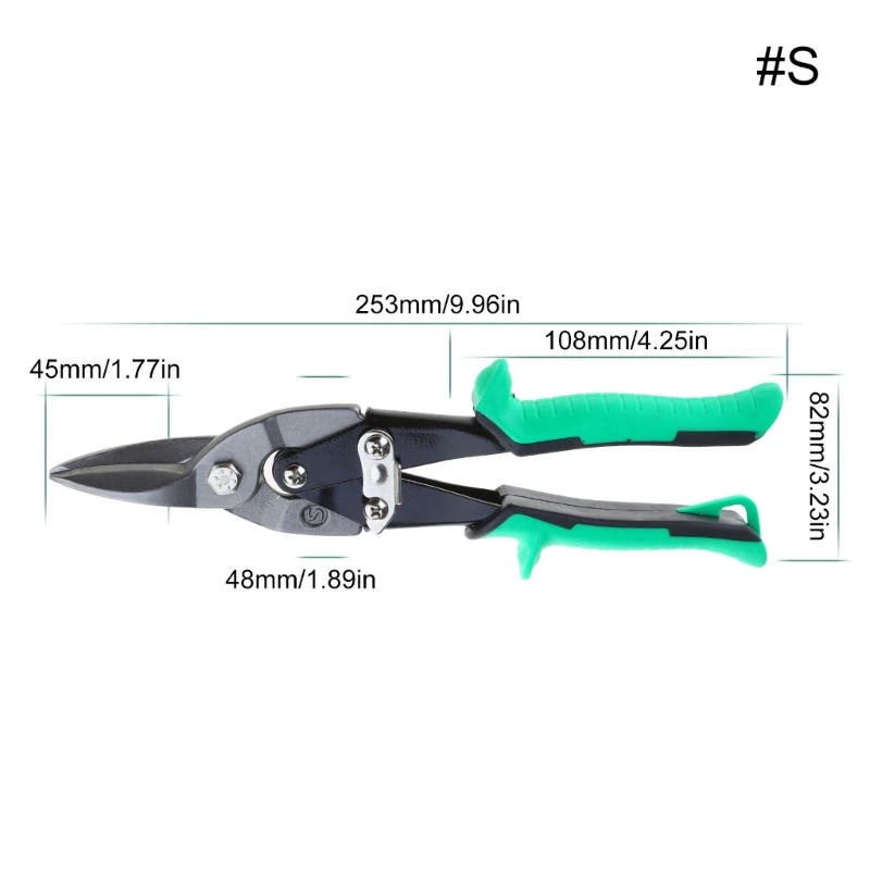 Multifunction Iron Metal Sheet Cutting Scissors Aviation Tin Snip Cutter Shears