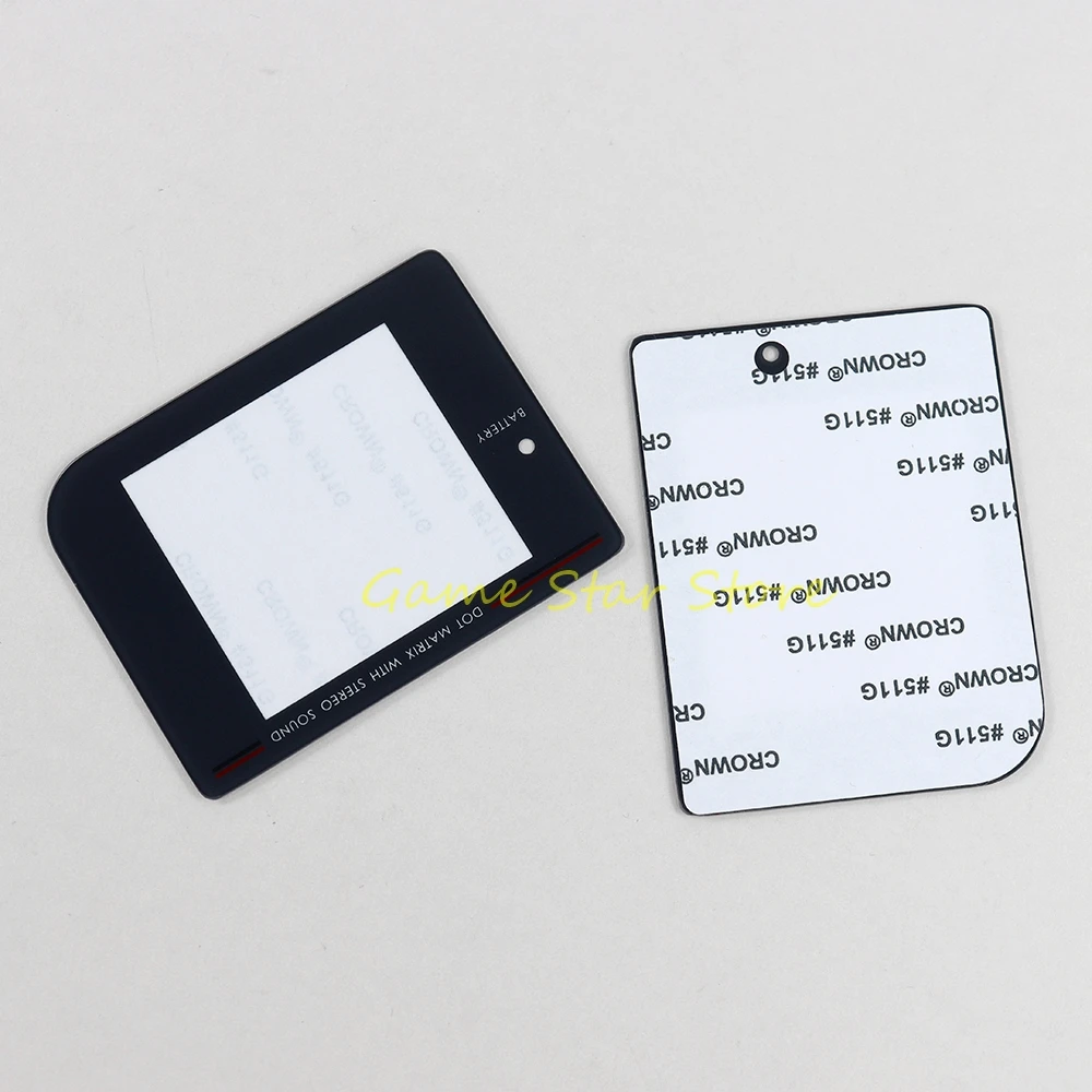 Cubierta de lente de pantalla de cristal para Gameboy Classic GB DMG, Protector de pantalla, 2 uds.