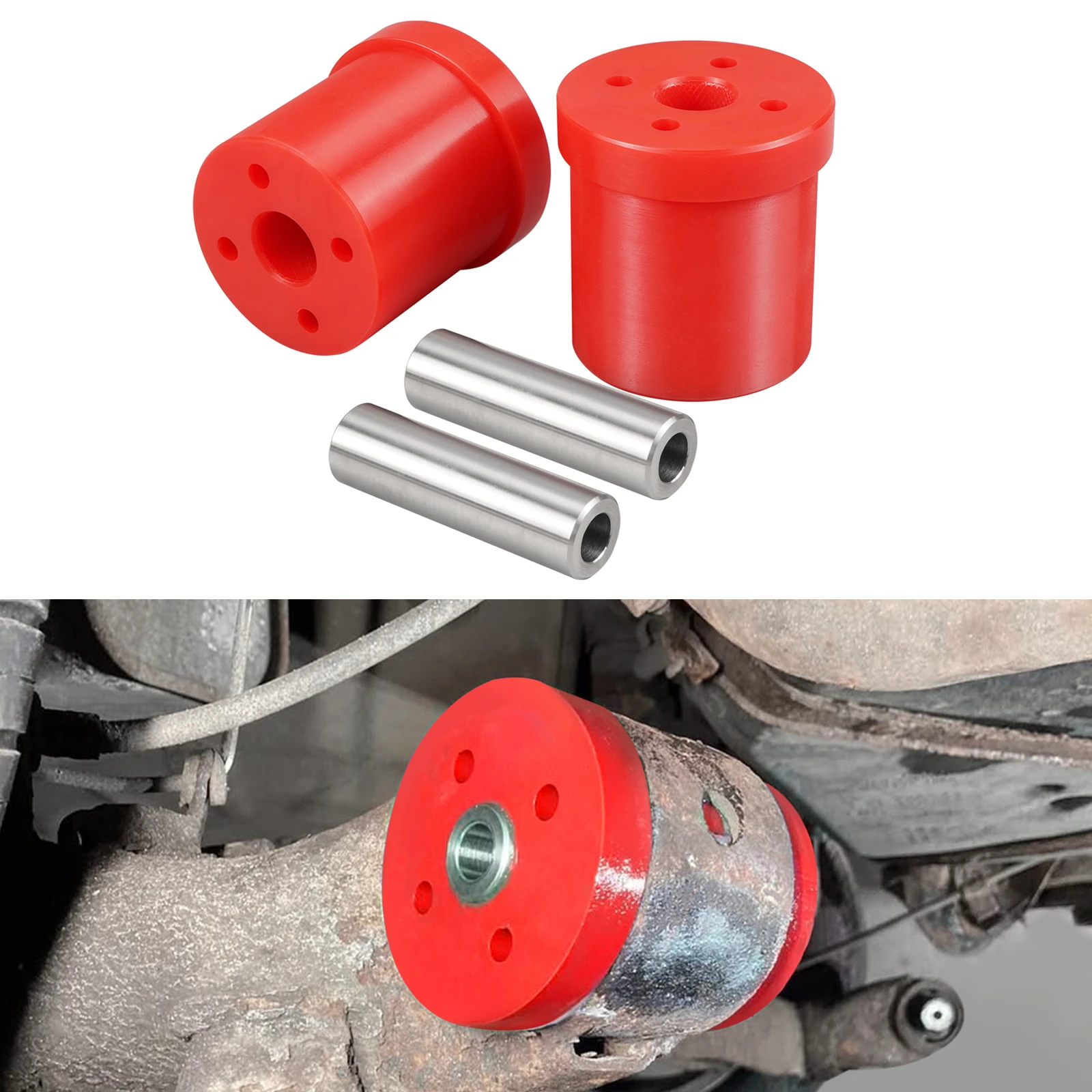 

80A Polyurethane Rear Axle Beam Bushing for Ford Fiesta Hatchback/Van MK7(for UK), for Ford Fiesta Hatchback/Van MK6(for EU)