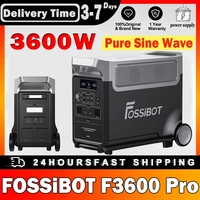 FOSSiBOT F3600 Pro 3600W Pure Sine Wave Power Station 13 Output Ports 11520Wh Expansion APP Control Energy Storage Power Station