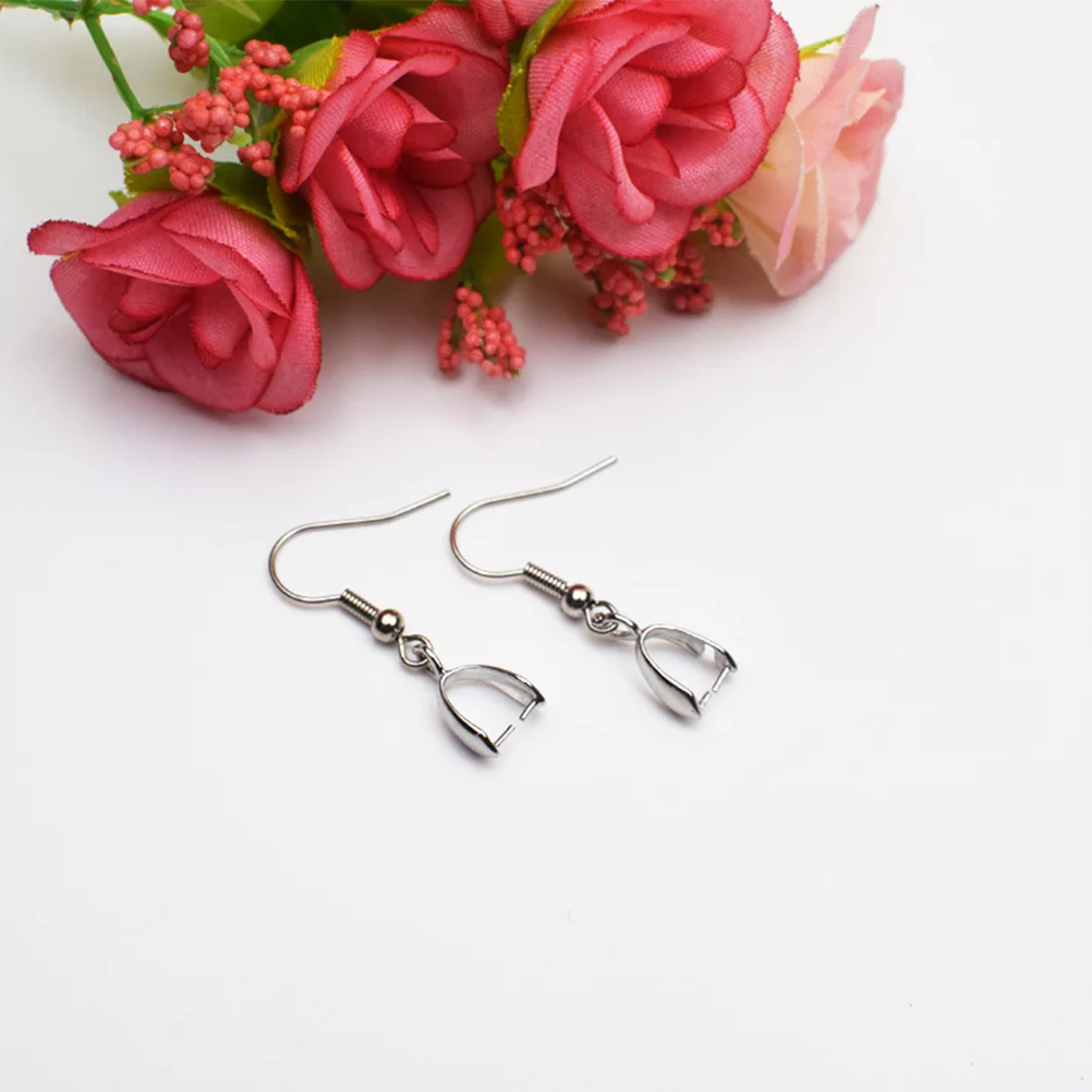

40Pcs Ear Hook Pendant Clips Stainless Steel Jewelry DIY Accessories Earrings for Women Women Earrings