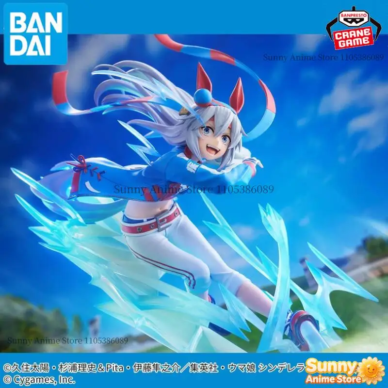 Bandai Original Banpresto Evolve Tamamo Cross Figure Umamusume Pretty Derby Figurines d'action Anime Figuras Poupées Modèles Statues Jouets