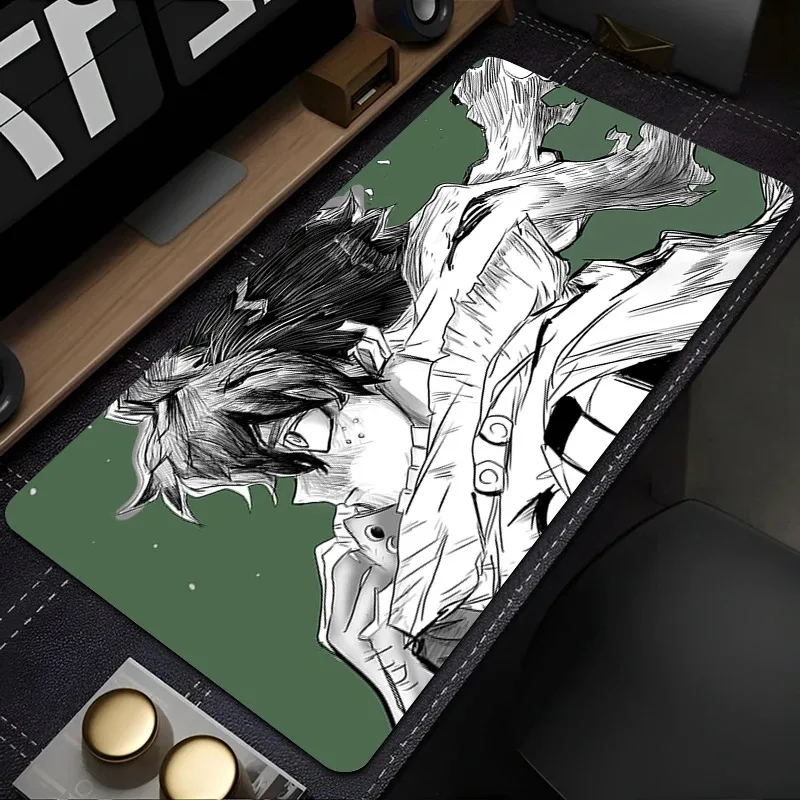 Midoriya Izuku بطلي الأكاديمية أنيمي ماوس الوسادة ألعاب الكمبيوتر خزانة لوحة المفاتيح حصيرة مكتبية مكتب الملحقات منصات الماوس الكبيرة 900x400 سنتيمتر