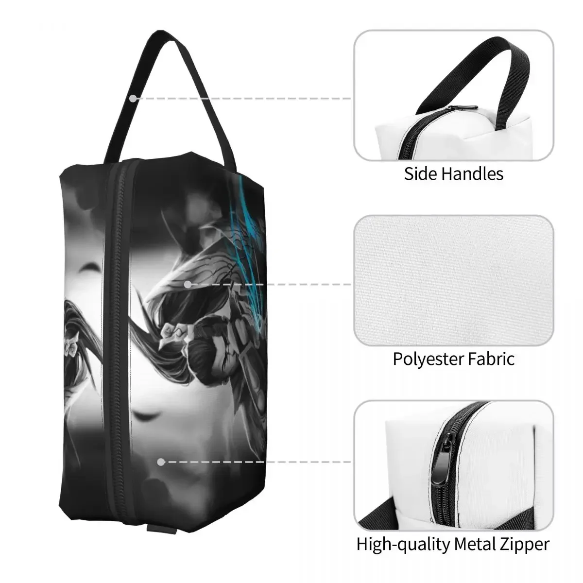 Fashion League Battle Game Legends Travel Toiletry Bag Women Cosmetic Makeup Bag Beauty Storage Dopp Kit