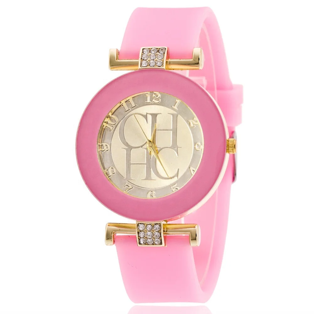 Luxury Women Colorful Silicone Jelly Quartz Watch Men Casual Sports Wristwatch Ladies Fashion