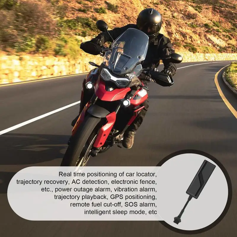 Motorcycle GPS Tracker Small Car GPS Locator User-Friendly Heat-Proof GPS Tracker Wear-Resistant GPS Locator For Balance Car