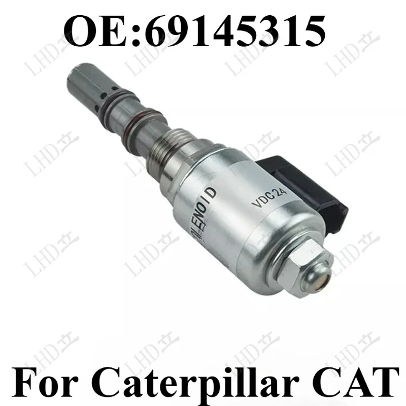 

Соленоид отключения подачи топлива 24 В 69145315 для Caterpillar CAT)