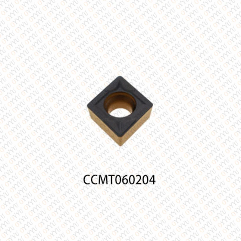 Imagem -06 - Oyyu Ccmt060204 Ccmt060208 Ccmt09t304 Carboneto de Inserção Fresa Ccmt09t308 Oy818p Oy828p Aço Usinado 060204 Torno Ccmt