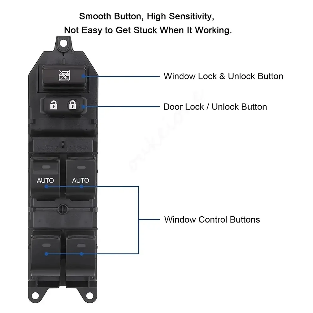 848200C030 Car Accessories for Toyota Sequoia Tundra 2008-2018 Electric Power Window Control Switch Lifter Button Interior Parts