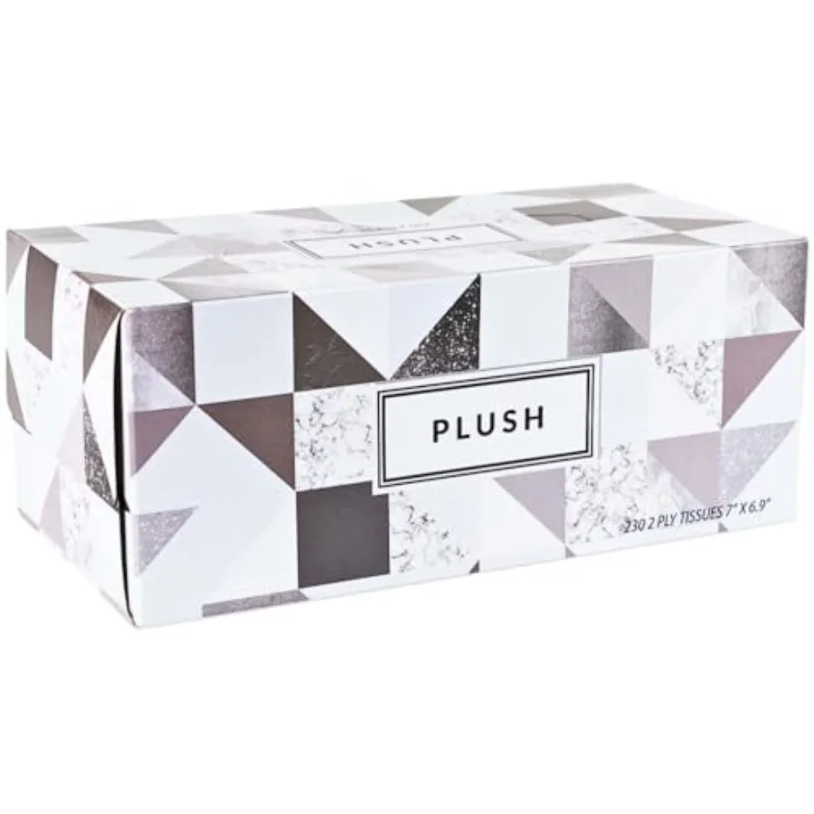 Tessuti ultra morbidi a 2 strati con elevata assorbimento e qualità durevole, ideali per l'uso in ufficio e comodità in viaggio, confezione da 5 ciascuno