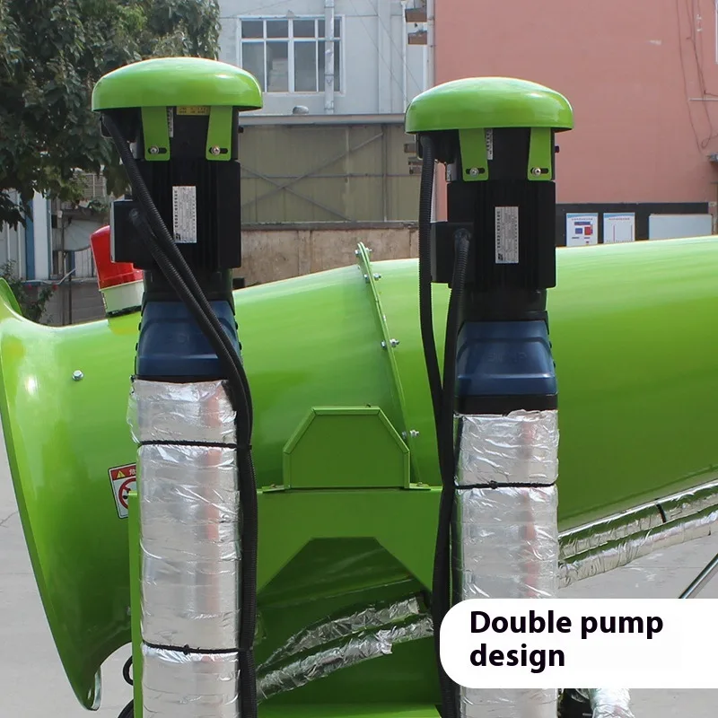 Industrial Fog Monitor Full Automatic Rotating Tower Fixed Spray Anti Freezing And Anti Blocking Fog Monitor