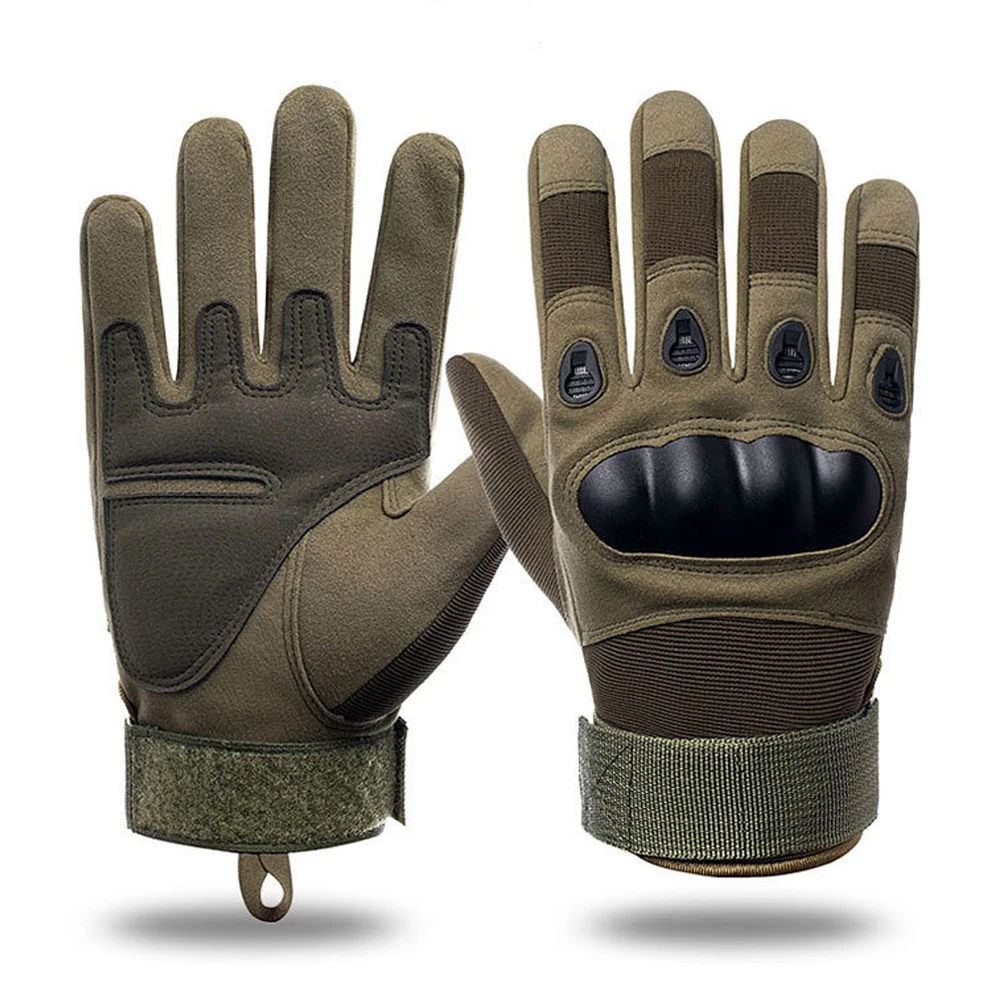 Outdoor Sports Tactical Gloves Training Climbing Shooting Hunting Cycling Ski Bicycle Riding MTB Road Bike Anti-skid Mittens Men