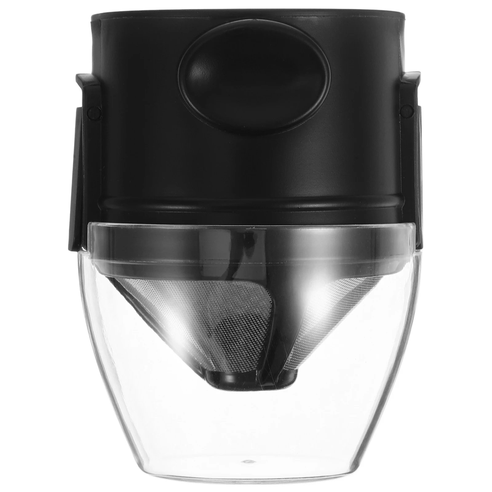 

Coffee Filter Funnel Camping Makers Paper Brewing Cone Strainer Dripper Metal Folding Collapsible Cup