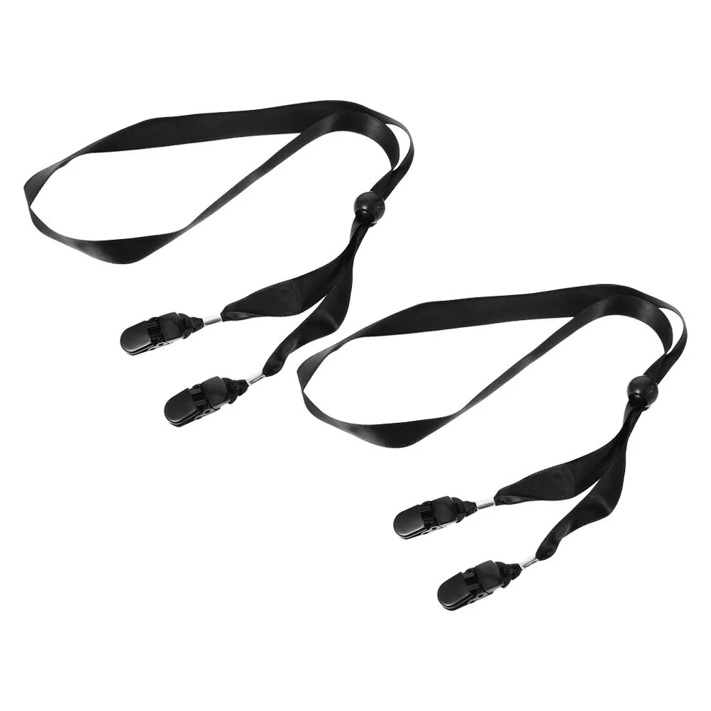 2Pcs Windproof Hat Ropes Adjustable Chin Straps Durable Outdoor Hiking Camping Fishing Accessory Hat Belt Windproof Rope Belt