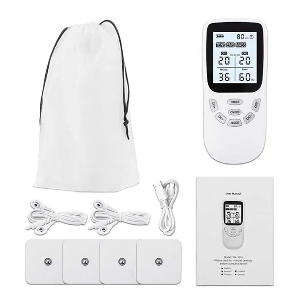 

36 Modes EMS Eletric Professional Muscle Stimulation Physiotherapy Tens Unit Machines Pulse Full Body Massager Massage Device