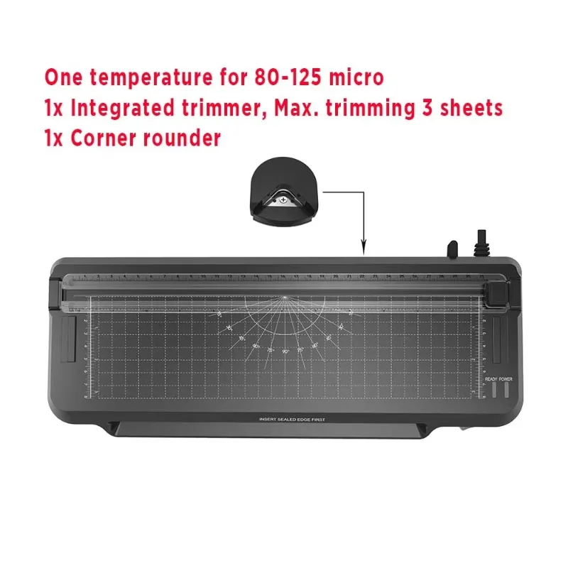 OL292 Factory Directly Sale Multi-function Small Hot and Cold A4 Laminating Machine With Paper Cutter