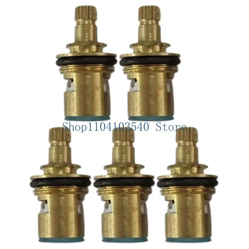 02DC Solid Brass Tap Cartridge Long service  Faucet Spools For Hot & Cold Water Use
