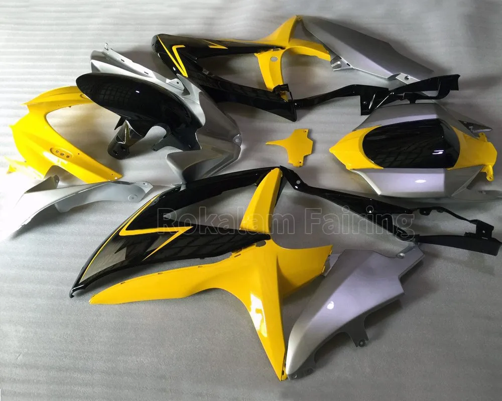 Cheap K8 GSXR600 750 Fairing For Suzuki GSX-R 2008 2009 2010 Race Motorcycle Fairings (Injection Molding)