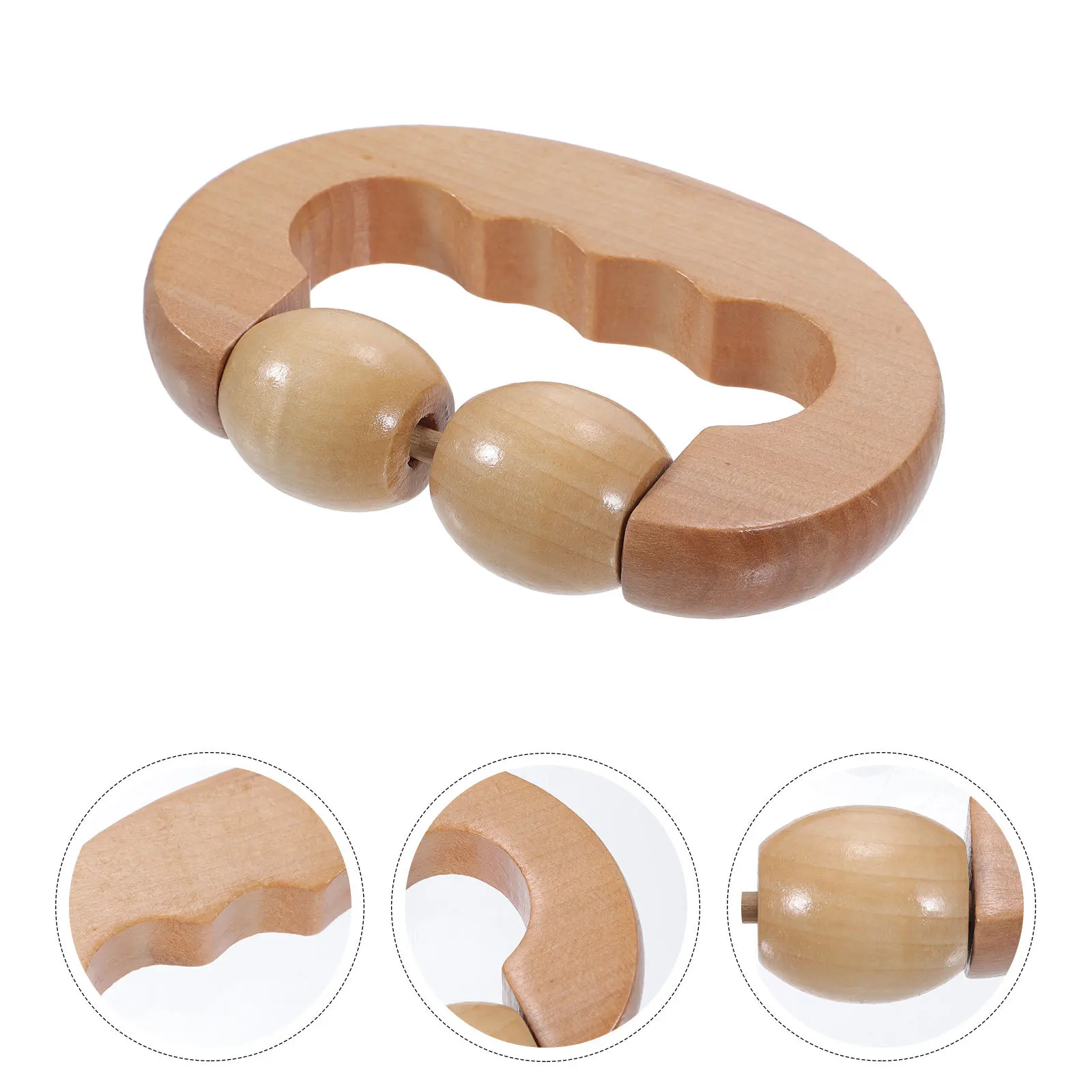 

Massage Roller Tool Lightweight Muscle Relief For Back Waist Calf Portable Double Roller For Home Office Travel Body